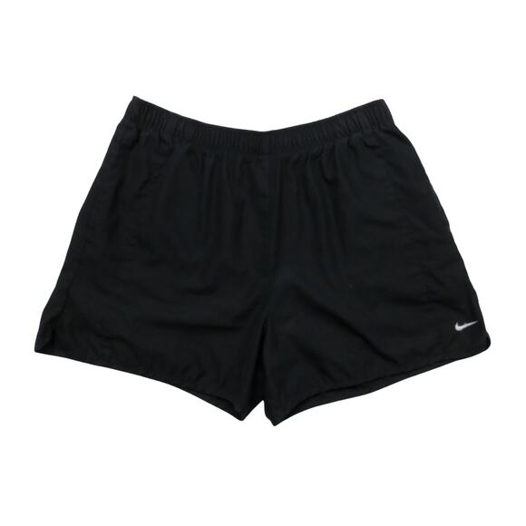 Nike Pants - Nike Women's Black High Rise Black Athletic Running Shorts Size Medium